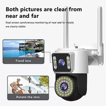 Camera double lens 4MP