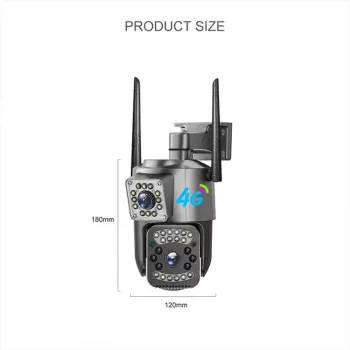 Camera double Lens 4G  4MP