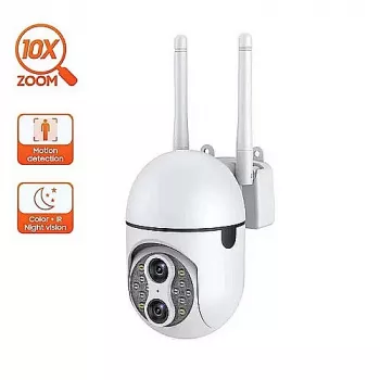 Caméra double Lens intérieur 3MP-zom X10