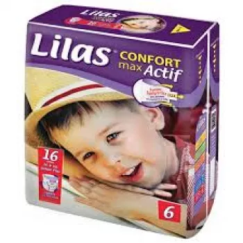 Couches Bébé Lilas Confort Max N6