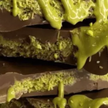 Tablette chocolat kwnefa et pistache