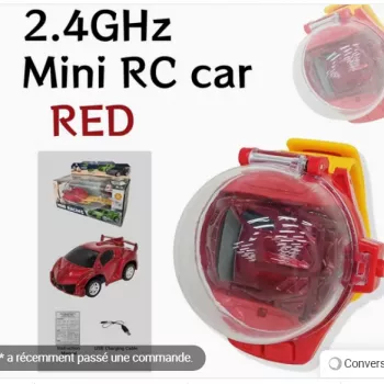 Mini-montre télécommande voiture