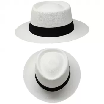 Chapeau De Soleil Unisexe – Large bord – Élégant et Pratique – Été – Blanc
