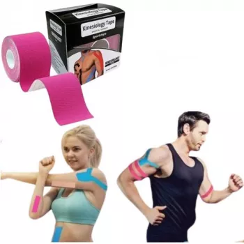 Bande Anti-douleur Et L’inflammation Kinesiology Tape 5m x 5cm – Rose