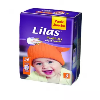 LILAS COUCHE CONFORT MAX ACTIF JUMBO 5-10