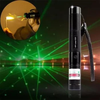 Pointeur Laser Vert – Rechargeable – Jusqu’à 5 Miles
