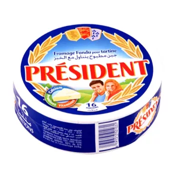 Fromage fondu PRESIDENT  16 portions