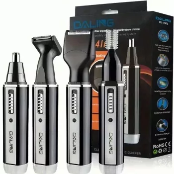 Kit De Toilettage Daling Tondeuse Cheveux 4en1 – Rechargeable – Étanche