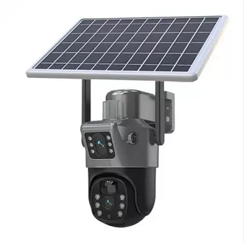 Camera double lens solaire 4G 8+8 MP