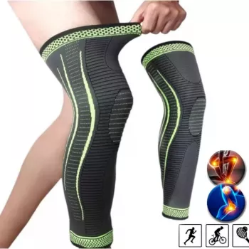 Genouillère De Compression Professionnel – Jambe Complète – Haute Qualité – Taille Standard