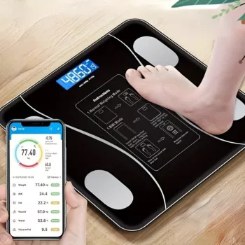 Balance Intelligentesw Pour Mesurer Le Poids Corporel – Écran LCD