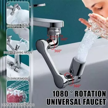 Rallonge De Robinet – 2 Modes De Pulvérisation – Fontaine De Salle De Bain – Extension D’inverseur