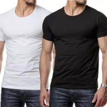 pack 2 t shirt col rond